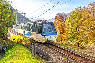 Malesco, Vigezzina-Centovalli train, Valle Vigezzo, VAl d'Ossola, Verbania, Piedmont, Italy