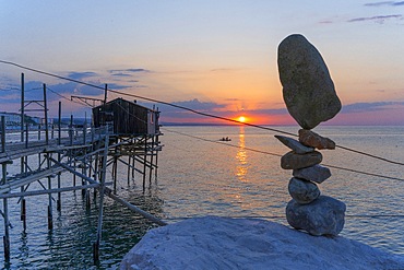 Celestine's Trabucco, Trabucco di Celestino, Termoli, Campobasso, Molise, Italy