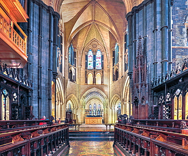 Chorus and Presbytery, The Christ Church, Dublin, Republic of Ireland, Europe