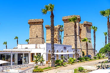 Quattro colonne, four columns, Santa Maria al Bagno, Nardò, Lecce, Salento, Apulia, Italy