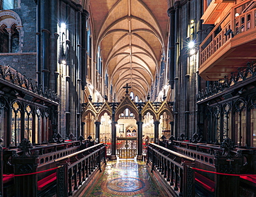 Chorus and Presbytery, Christ Church, Dublin, Republic of Ireland, Europe