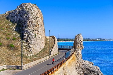 Split mountain, Montagna Spaccata, Galatone, Lecce, Salento, Apulia, Italy