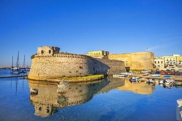 Castle, Old Port, Gallipoli, Lecce, Salento, Apulia, Italy