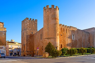 Alcamo Castle, Castle of the Counts of Modica, Alcamo, Trapani, Sicily, Italy