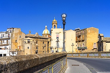 St. Francis Bridge, Caltagirone, Catania, Sicily, Italy