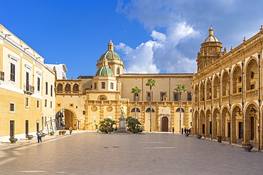 Piazza della Repubblica, Mazara del Vallo, Trapani, Sicily, Italy