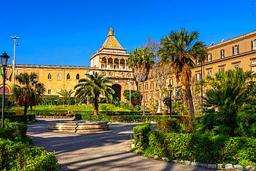 New Gate, Porta Nuova, Palermo, Sicily, Italy