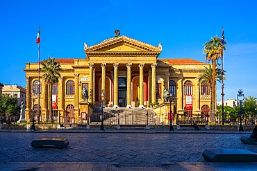 Massimo Theater, Palermo, Sicily, Italy