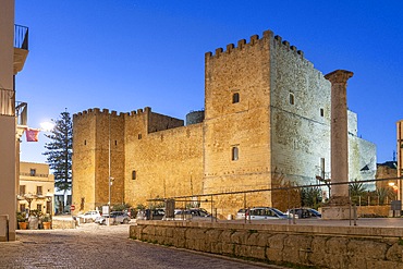 Norman-Swabian Castle, Salemi, Trapani, Sicily, Italy