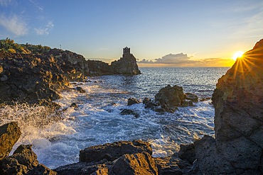 the sentry box of Scalo Pennisi, Santa Tecla, Acireale, Catania, Sicily, Italy