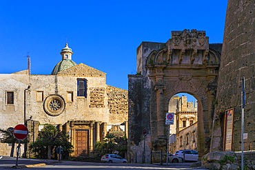 Church of Carmine and Port of San Salvatore, Sciacca, Agrigento, Sicily, Italy