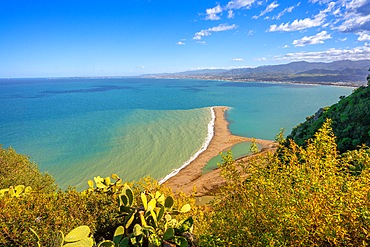 Tindari lagoon, Tindari, Patti, Messina, Sicily, Italy