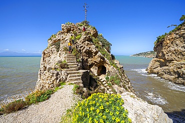 Terrasini, Grotta delle Colombe, Palermo, Sicily, Italy