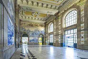 São Bento train station, Porto, Oporto, Portugal