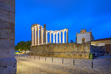 Roman temple, Évora, Alentejo, Portugal