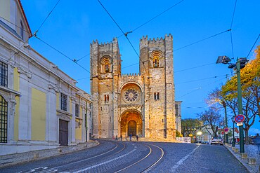 The Sé Cathedral, Lisbon, Portugal