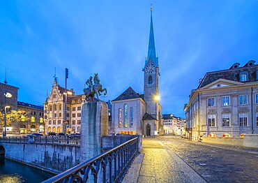 Fraumünster church, Zurich, Switzerland