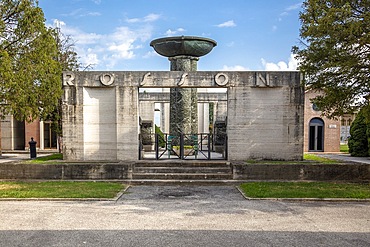 Cemetery, Tresigallo, Emilia-Romagna, Italy, Europe