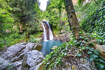 Carpino waterfall, Carpinone, Isernia, Molise, Italy