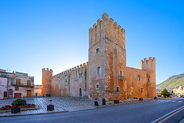 Alcamo Castle, Castle of the Counts of Modica, Alcamo, Trapani, Sicily, Italy