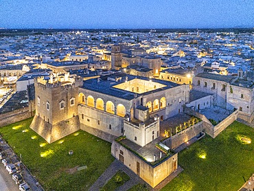 Norman Swabian Castle, Orsini Del Balzo Castle, Mesagne, Brindisi, Salento, Apulia, Italy