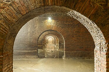 Roman cisterns, Fermo, Ascoli Piceno, Marche, Italy