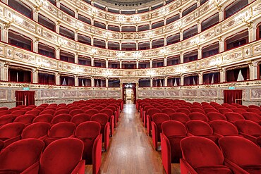 Eagle Theater, teatro dell'Aquila, Fermo, Ascoli Piceno, Marche, Italy