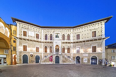 Palazzo dei Priori,Fermo, Ascoli Piceno, Marche, Italy