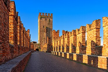 Castelvecchio and CAstelvecchio bridge, Verona, Veneto, Italy