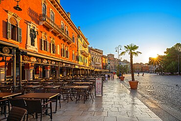 Piazza Bra, Verona, Veneto, Italy