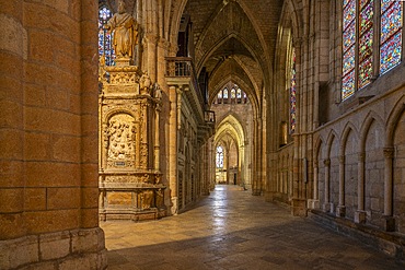 Santa María De León Cathedral, León, Castile and León, Spain, León, Castile and León, Spain