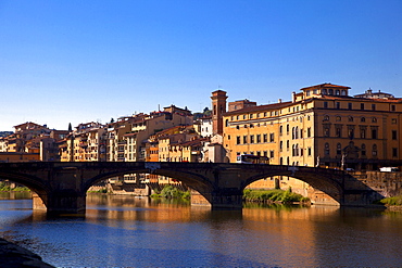 Santa Trinita Bridge, Florence, Tuscany, Italy, Europe