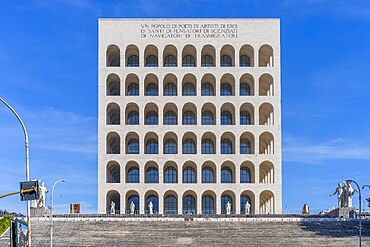 Ernesto Lapadula, Giovanni Guerrini, Mario Romano, Palazzo della Civiltà Italiana, EUR, Roma, Lazio, Italy