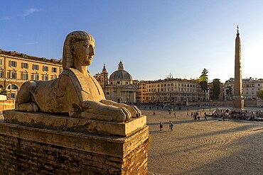 Piazza del Popolo, Roma, Lazio, Italy