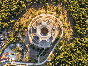 Fortress of Frederick II of Swabia, Castel del Monte, Andria, Western Murge, Barletta, Puliglia, Italy