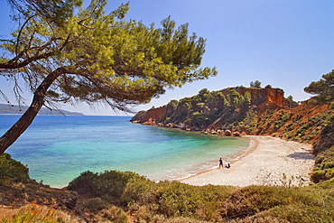 Kokkinokastro beach, Alonissos Island, Sporades, Greek Islands, Greece, Europe