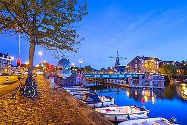 De Adriaan windmill, Haarlem, North Holland, Netherlands,