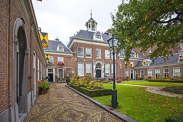 Hofje Van Staats, Haarlem, North Holland, Netherlands,