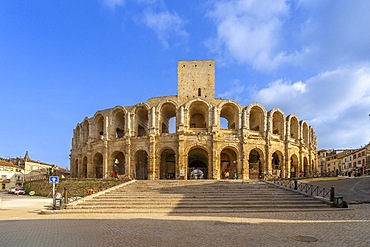 Roman Amphitheatre, Arles, Provence-Alpes-Côte d'Azur, Bouches-du-Rhône, Arles-Crau-Camargue-Montagnette, Camargue, France