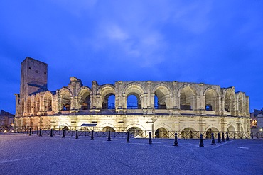 Roman Amphitheatre, Arles, Provence-Alpes-Côte d'Azur, Bouches-du-Rhône, Arles-Crau-Camargue-Montagnette, Camargue, France