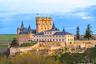 Alcazar Castle, Segovia, Castile and León, Spain