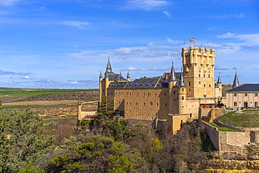 Alcazar Castle, Segovia, Castile and León, Spain