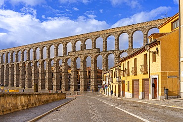 Roman Aqueduct, Segovia, Castile and León, Spain