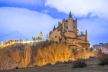 Alcazar Castle, Segovia, Castile and León, Spain