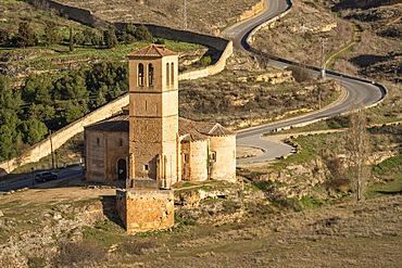 Iglesia de la Vera Cruz, Segovia, Castile and León, Spain