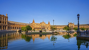 Plaza de España, Seville, Andalusia, Spain