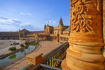 Plaza de España, Seville, Andalusia, Spain