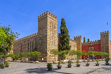 Alcazar of Seville, Seville, Andalusia, Spain