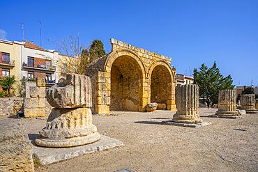 Colonial Forum of Tarraco, Tarragona, Catalonia, Spain