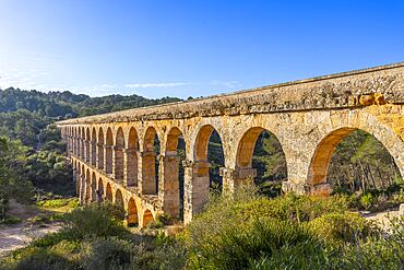 Ferreres Aqueduct, Tarragona, Catalonia, Spain